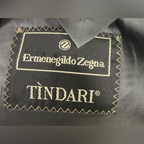 Ermenegildo Zegna TINDART Gray wool luxury blazer Made in Italy Men’s size 40. - Picture 4 of 14